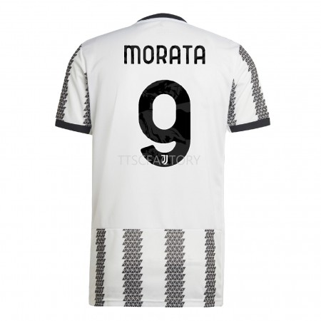 Billiga Fotbollströjor Juventus Morata 9 Hemma tröja 2022/23 Kortärmad